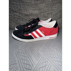 Adidas Originals Ciero Black/red Heather Suede Sneaker Trainers Size US11
